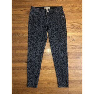 Democracy Women's Jeans Size 4 'Ab' Technology Leopard Print Skinny Pants